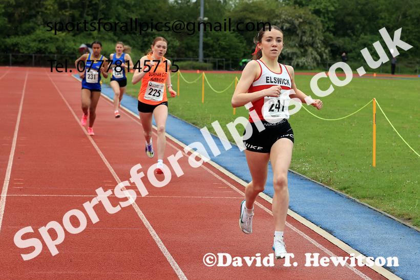 800 metres, 2026 North Eastern Track and Field Champs, Shildon, County Durham. Photo: David T. Hewitson/Sports for All Pics